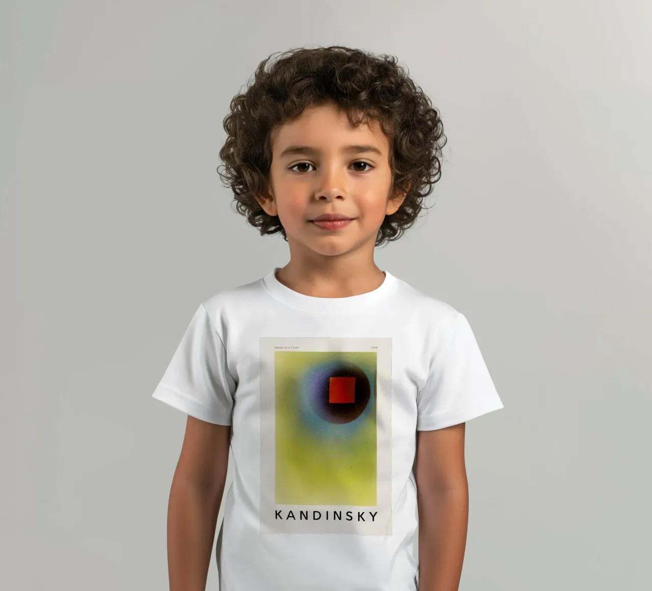 Kandinsky - Square in a Circle t-shirt bambini da ARTOTHEK