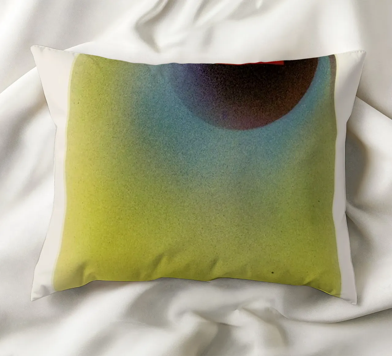 Kandinsky - Square in a Circle cuscino da ARTOTHEK