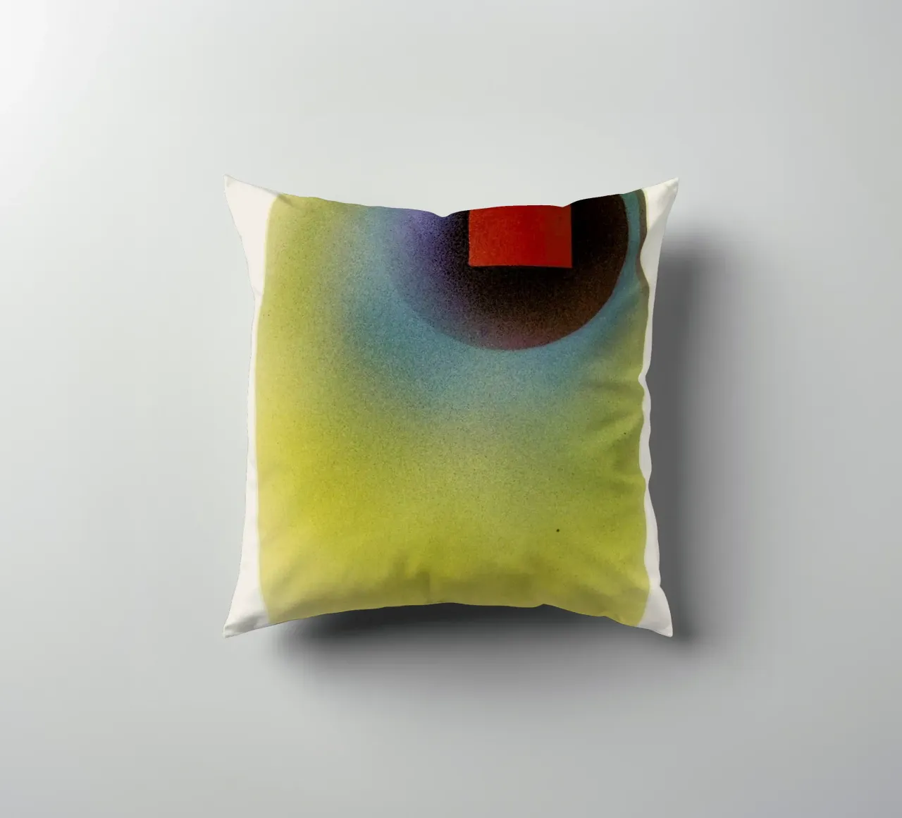 Kandinsky - Square in a Circle cuscino da ARTOTHEK