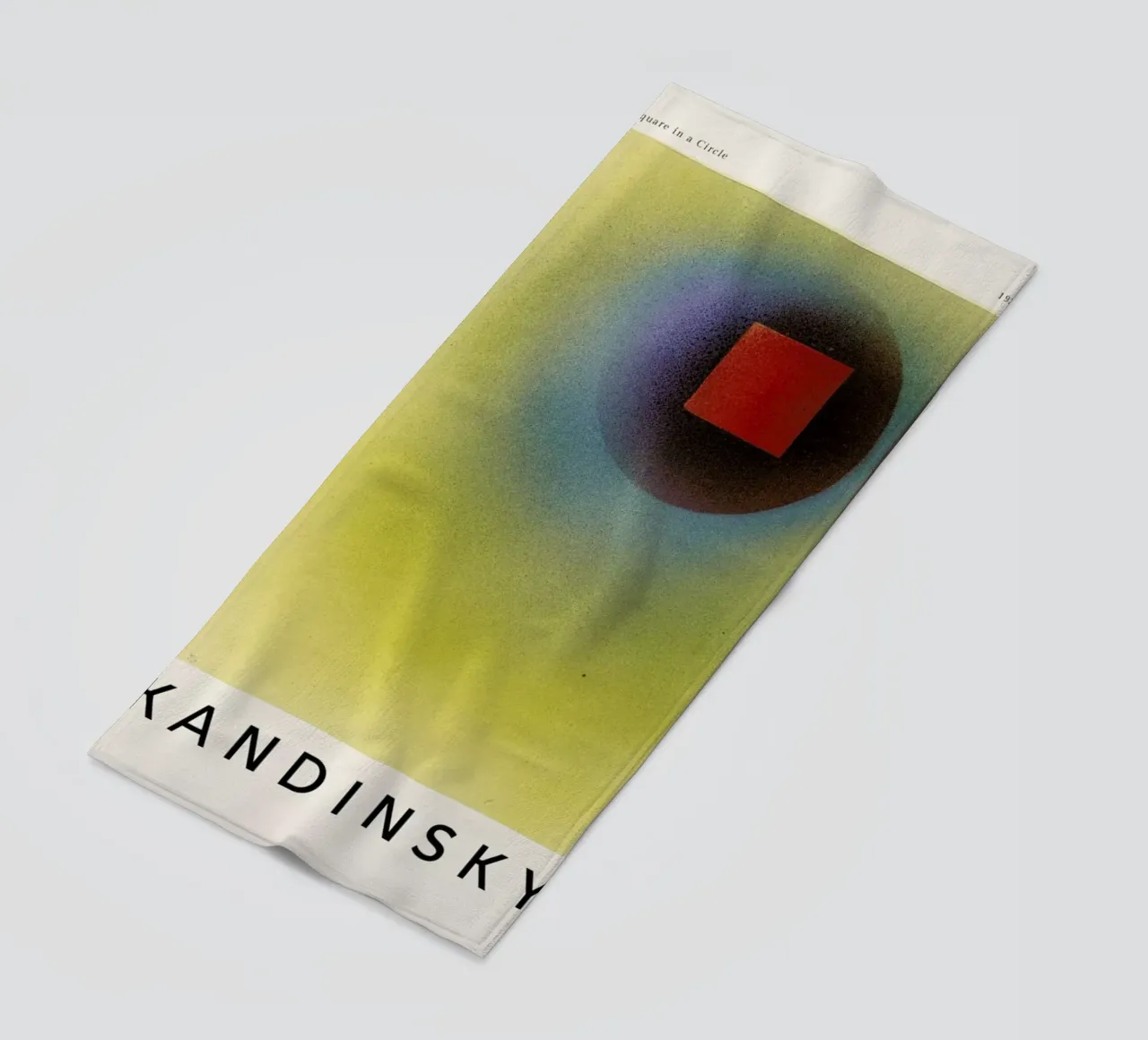 Kandinsky - Square in a Circle telo mare da ARTOTHEK