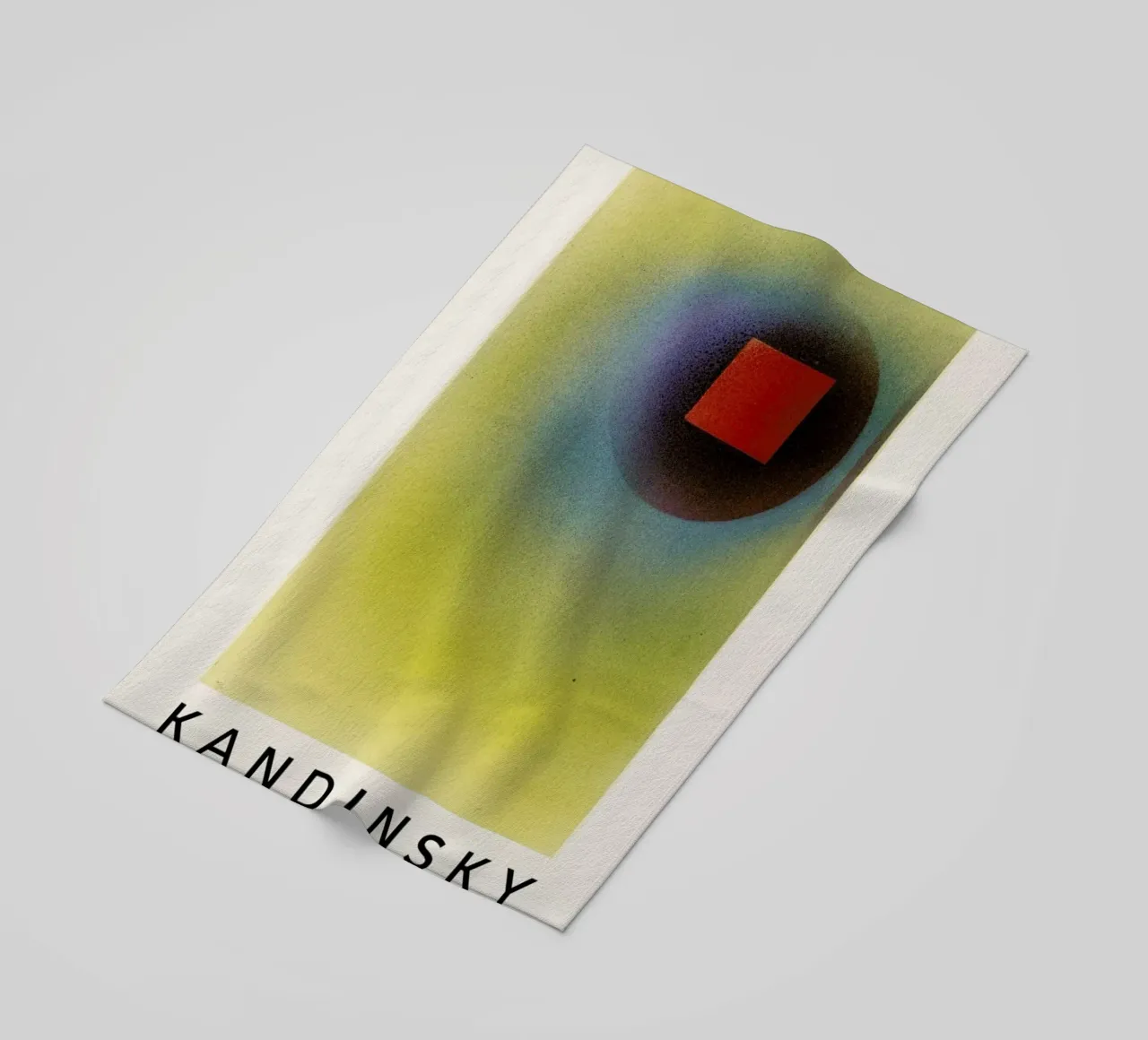 Kandinsky - Square in a Circle telo mare da ARTOTHEK