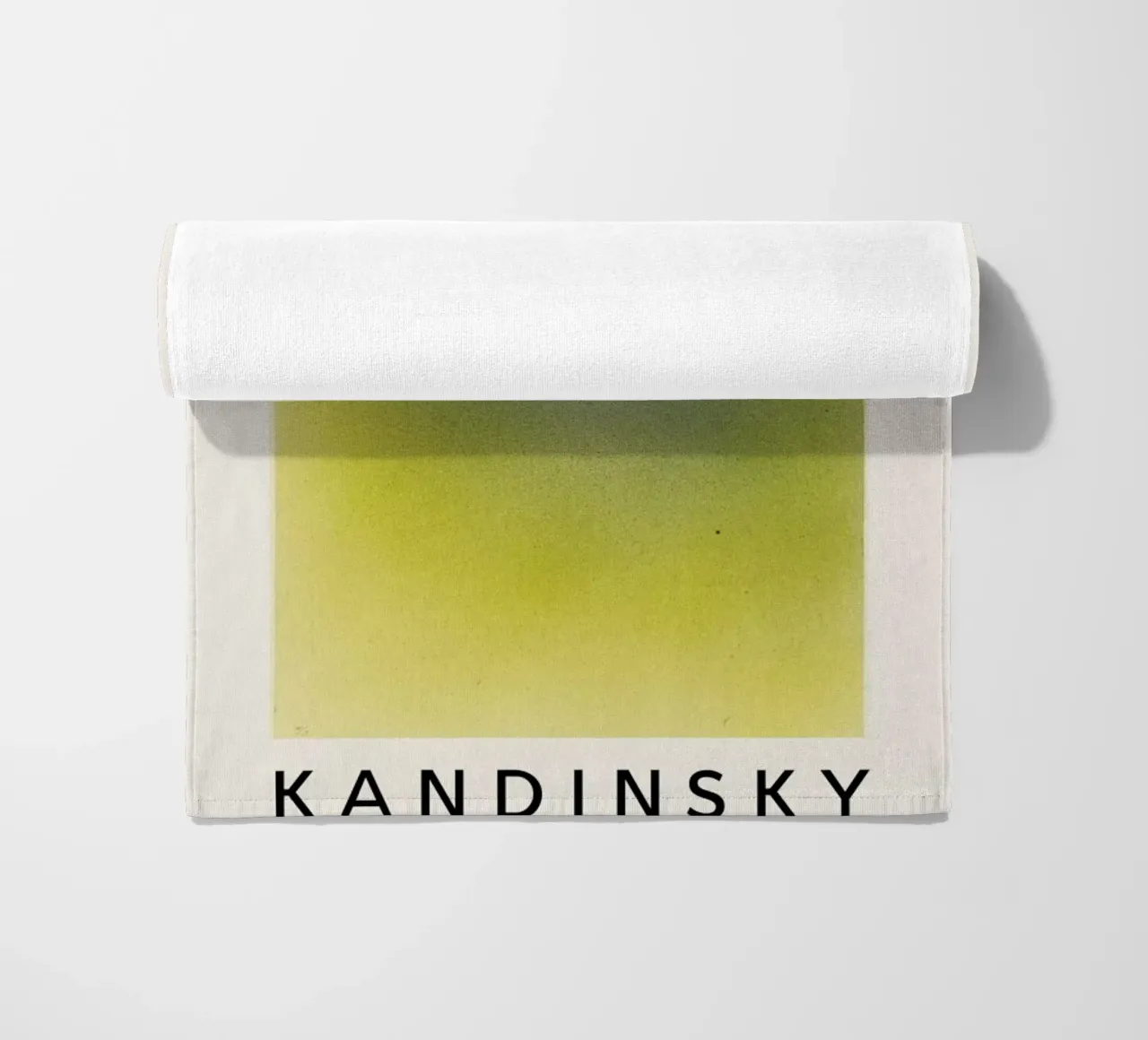 Kandinsky - Square in a Circle telo mare da ARTOTHEK