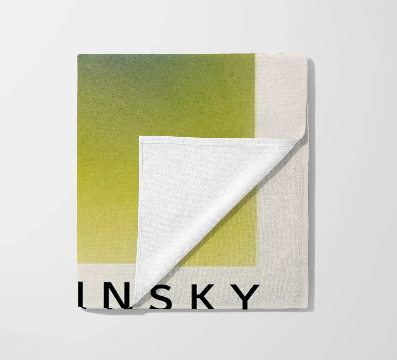 Kandinsky - Square in a Circle telo mare da ARTOTHEK