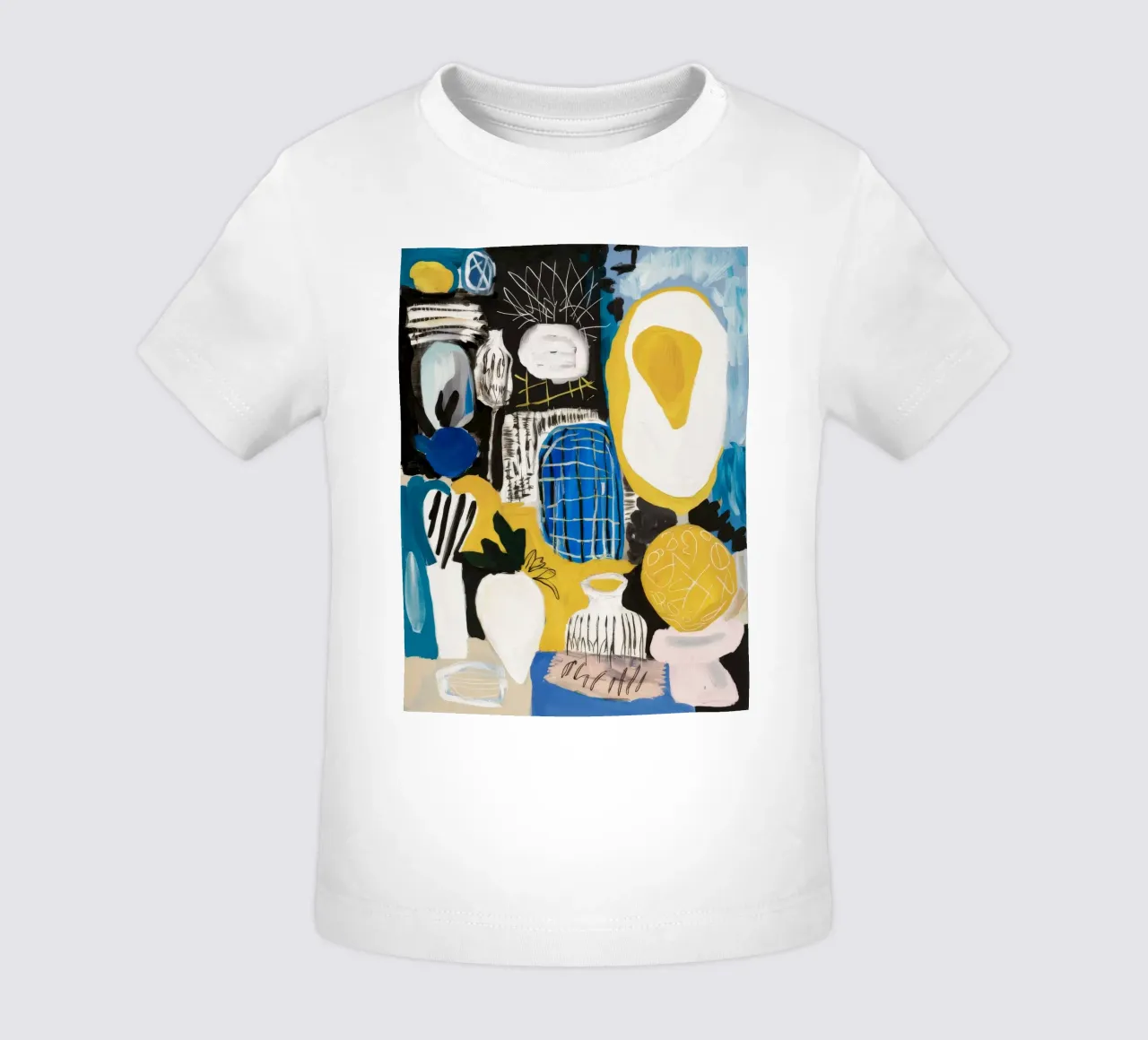 Abstract Color Symphony baby t-shirt by Lunar Templar