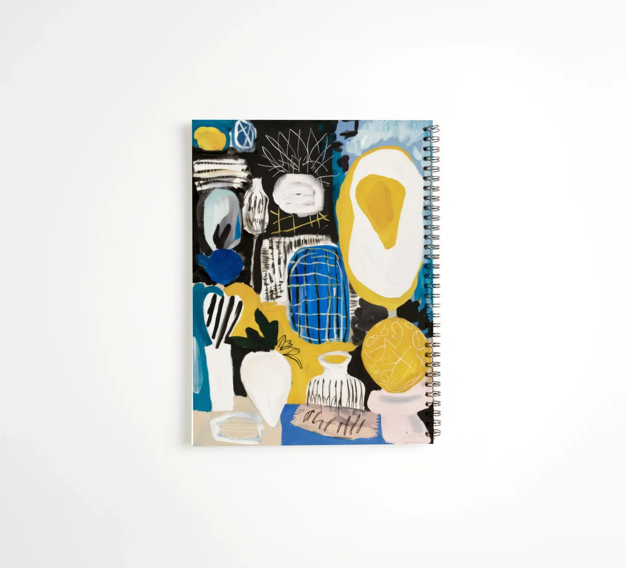 Abstract Color Symphony spiral notebook by Lunar Templar