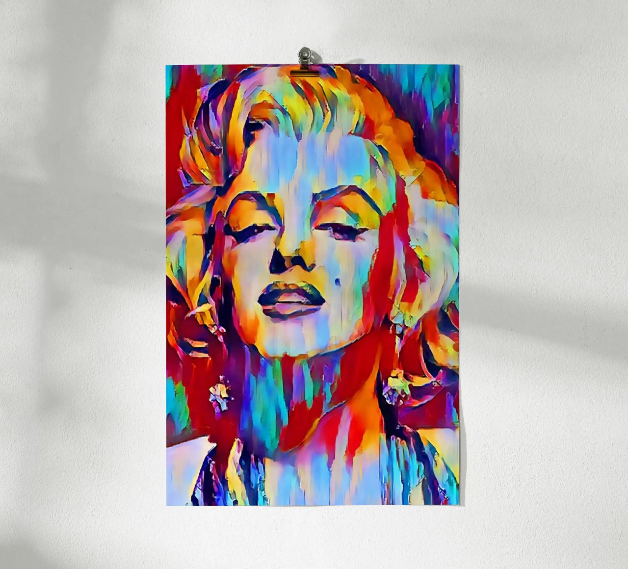 Arte astratta poster da Maegan