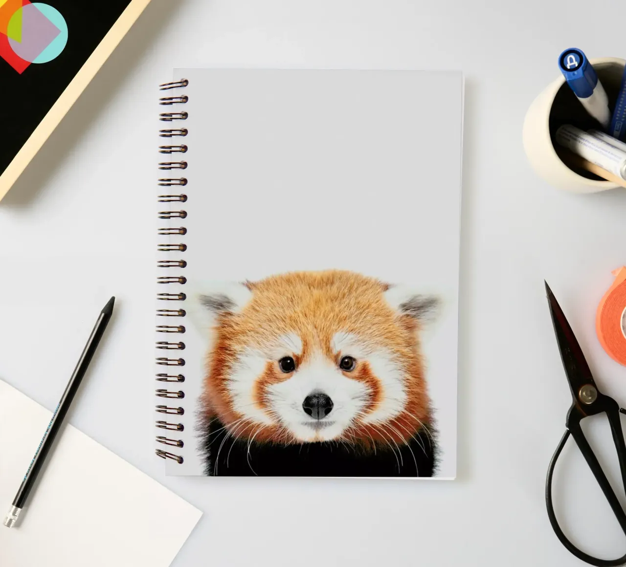 Red Panda II spiral notebook by Paws & Claws