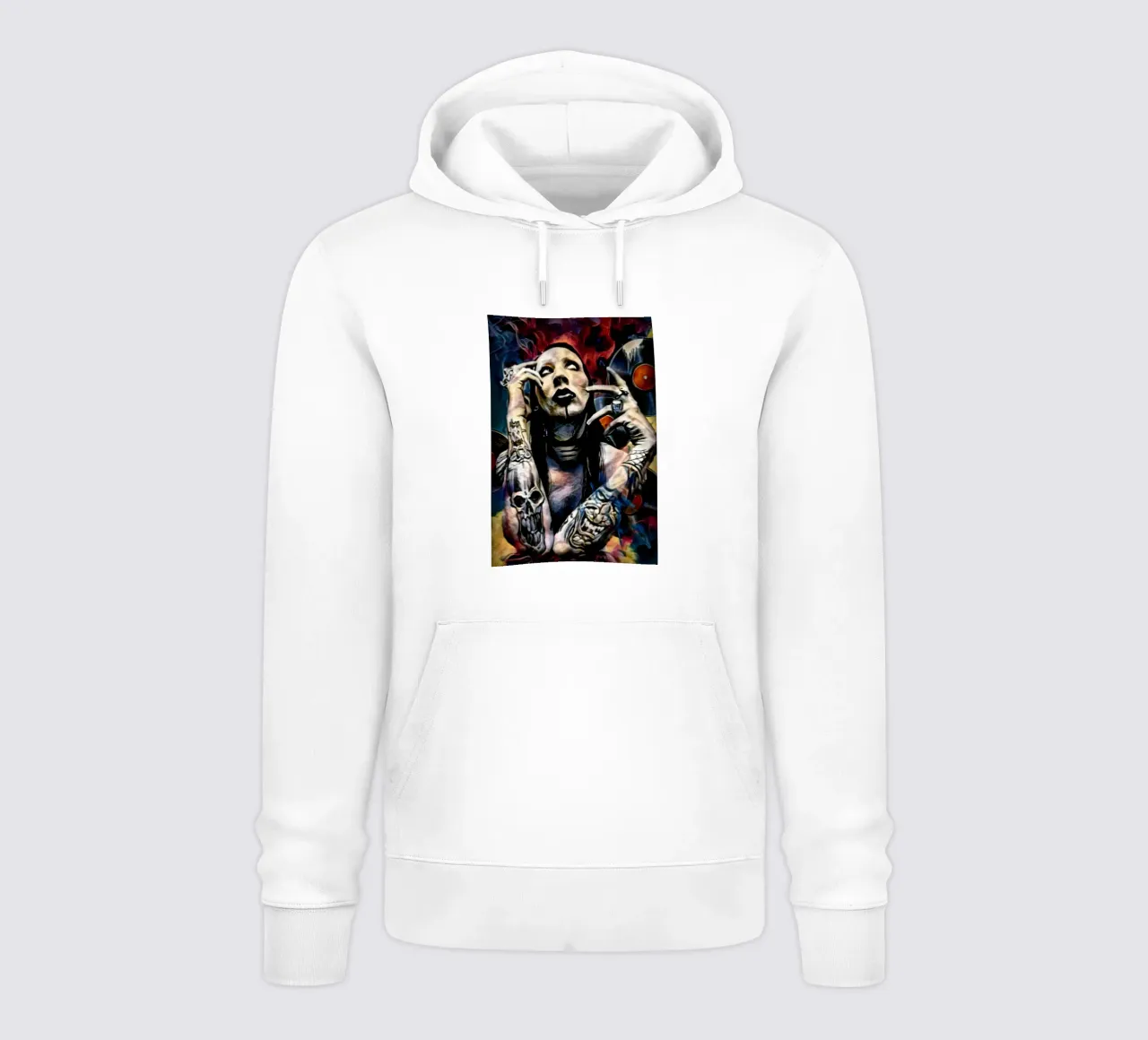 Astratto Marilyn felpa con cappuccio da Maegan