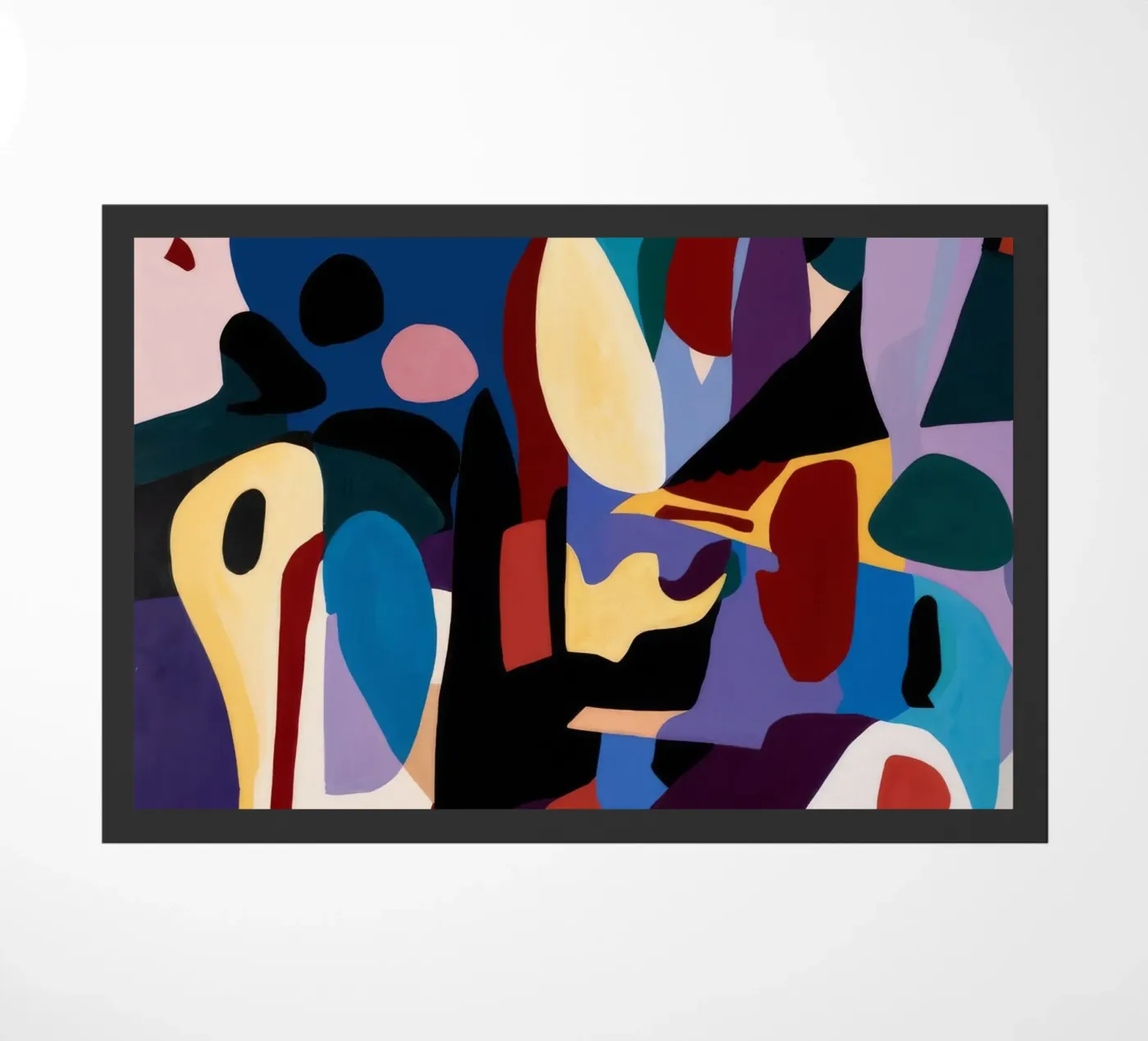 Bold Abstract Expression paillasson de Lunar Templar