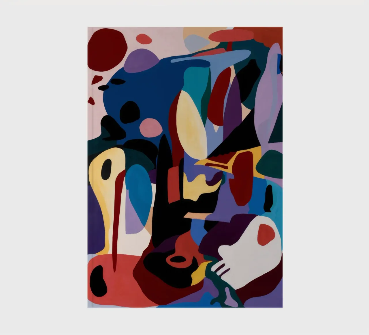 Bold Abstract Expression notebook by Lunar Templar