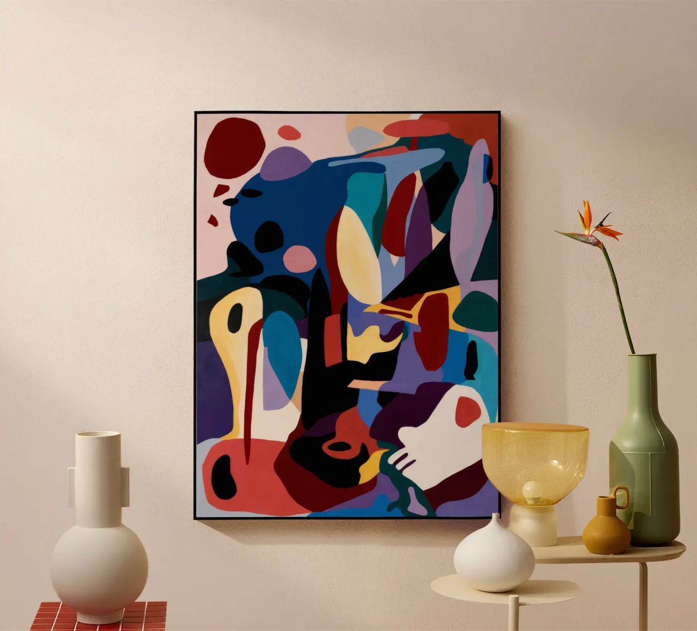 Espressione astratta in grassetto plexiglass da Lunar Templar