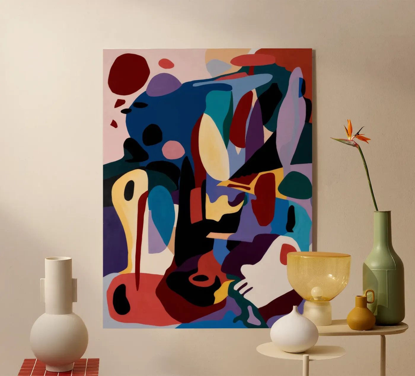 Espressione astratta in grassetto plexiglass da Lunar Templar