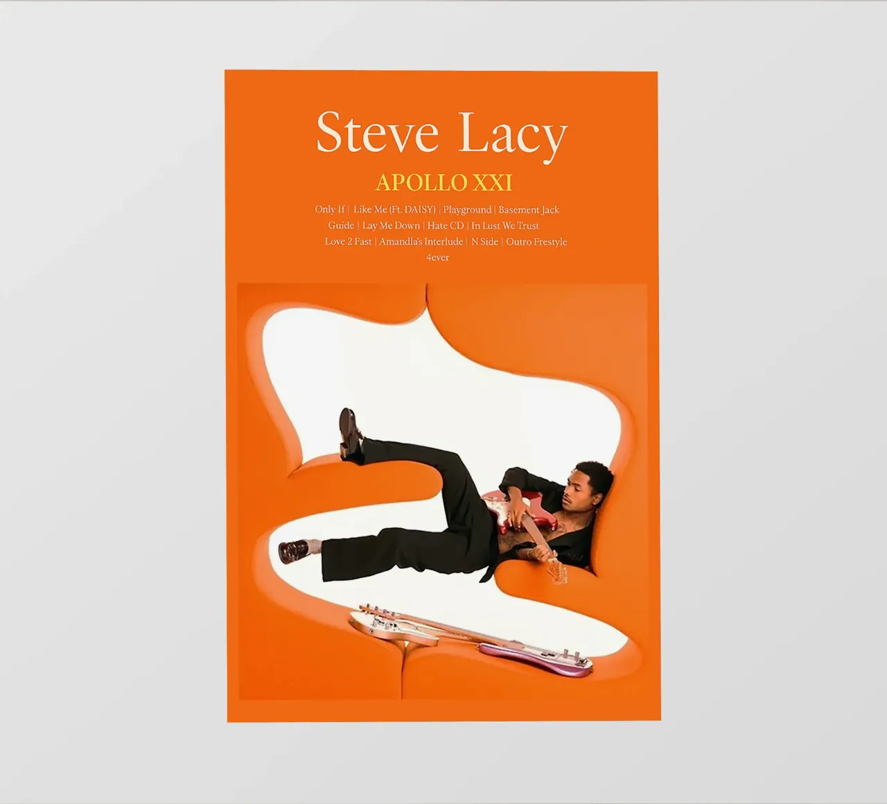 Apollo XXI – Steve Lacy pellicola backlit da Attaboy Dsgn