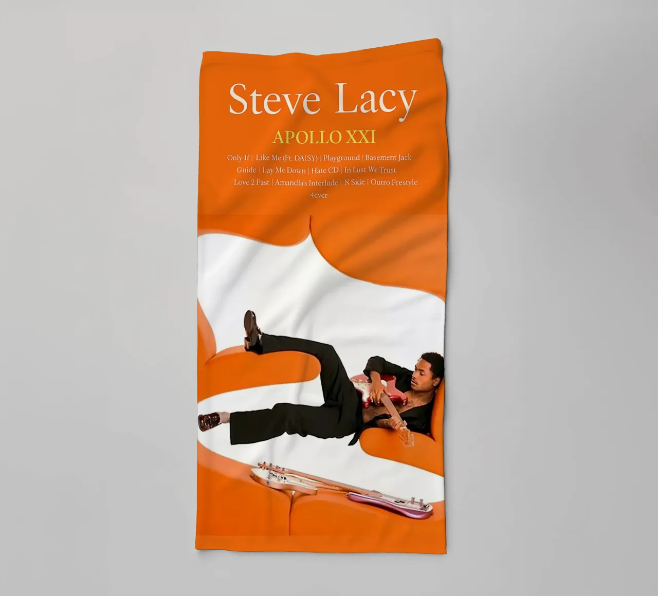Apollo XXI – Steve Lacy asciugamano da bagno da Attaboy Dsgn