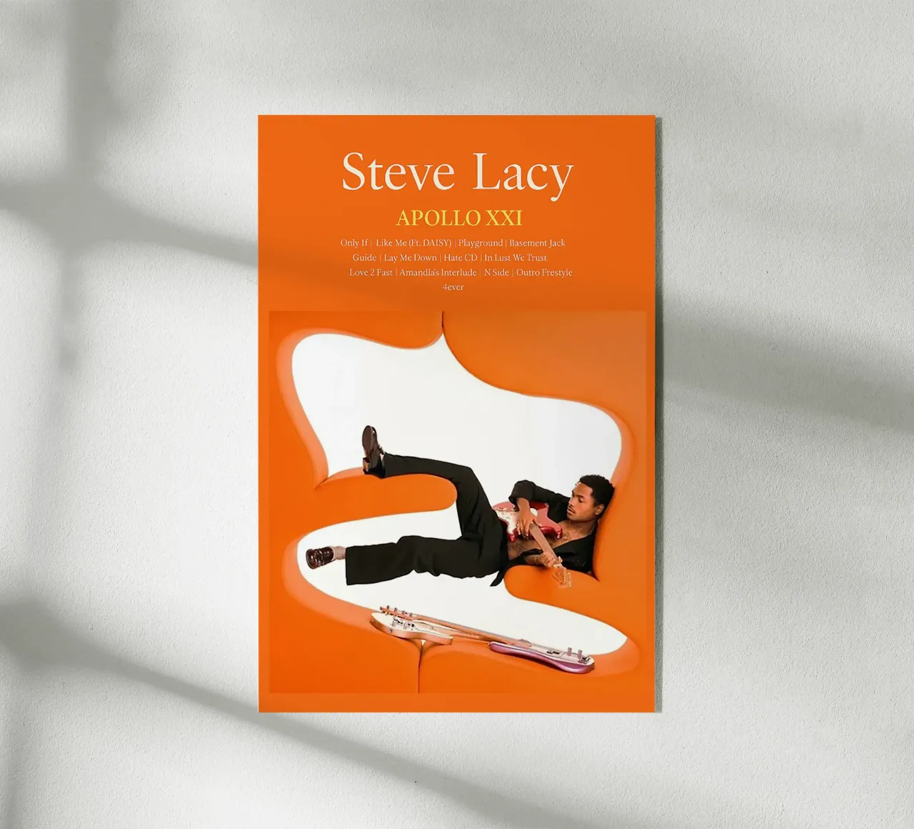 Apollo XXI – Steve Lacy plexiglass da Attaboy Dsgn