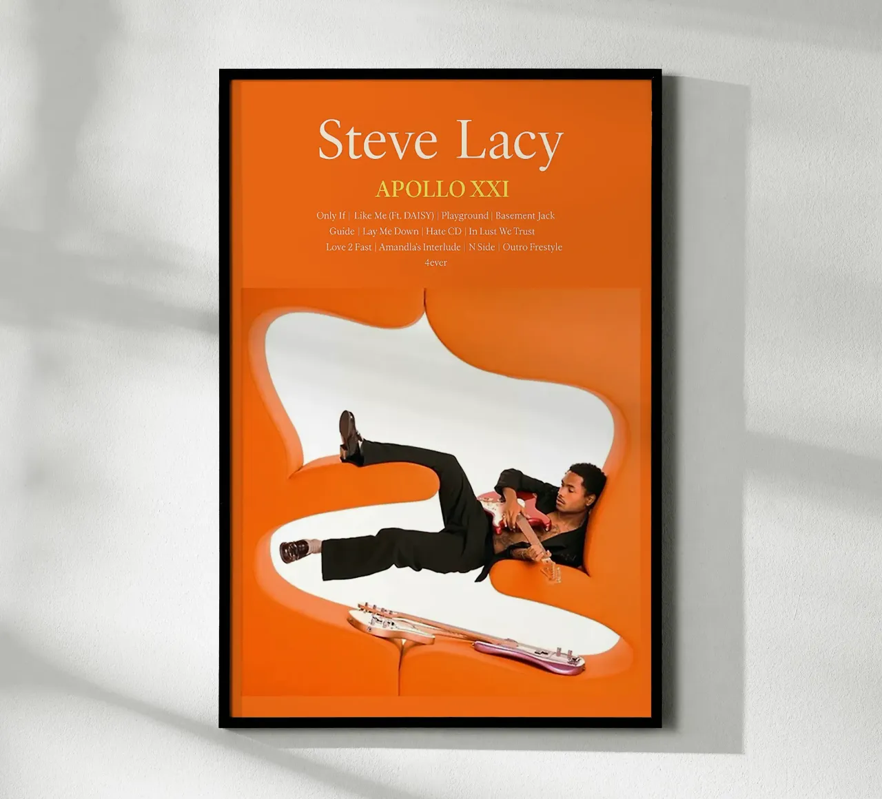 Apollo XXI – Steve Lacy poster da Attaboy Dsgn