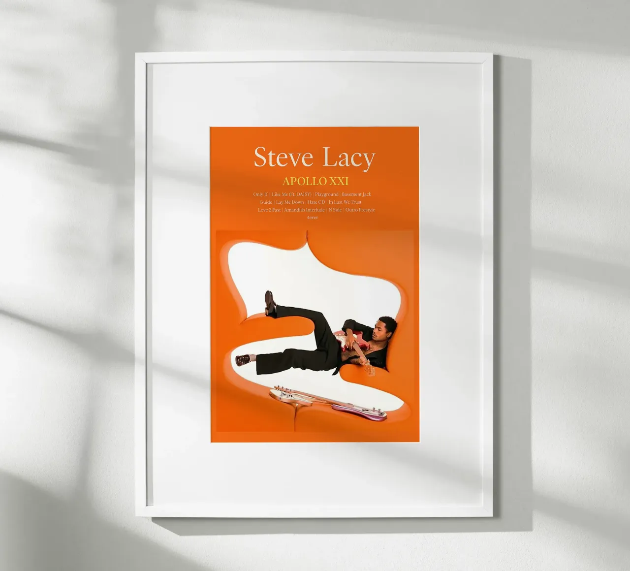 Apollo XXI – Steve Lacy poster da Attaboy Dsgn