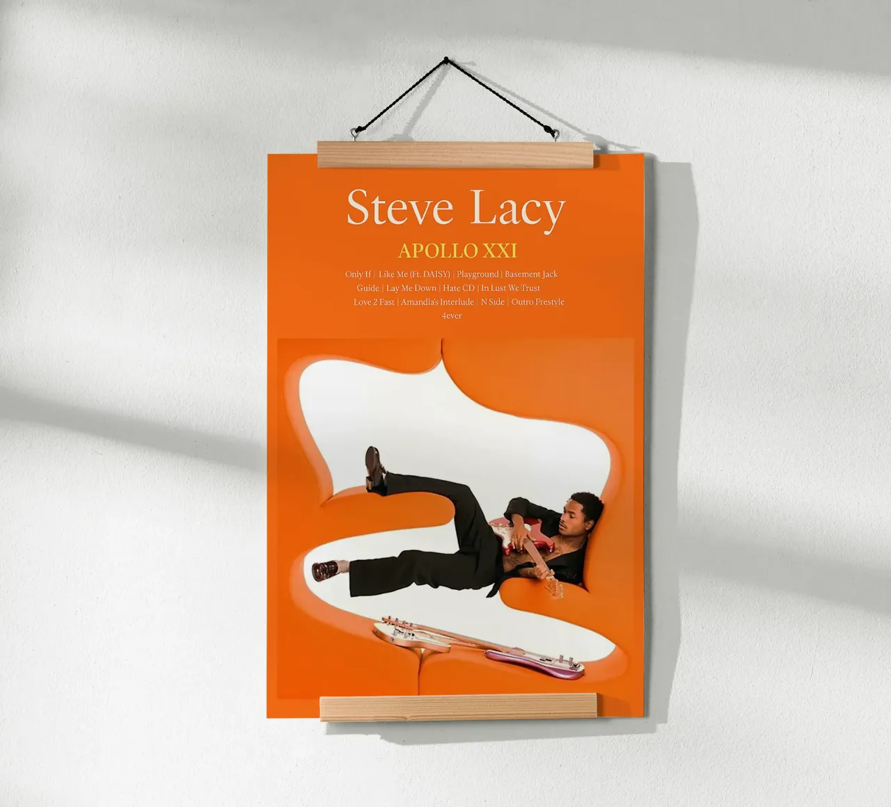 Apollo XXI – Steve Lacy poster da Attaboy Dsgn