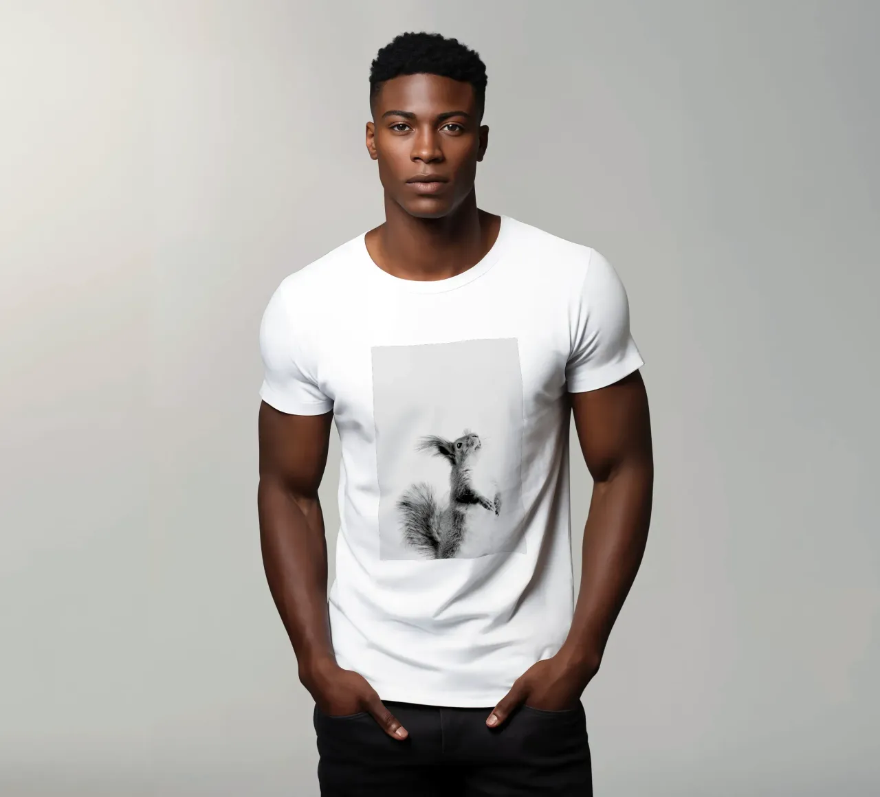 Red Squirrel III t-shirt da Paws & Claws