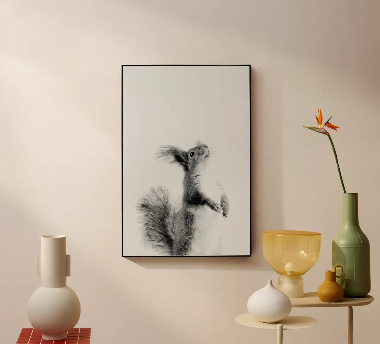 Red Squirrel III plexiglass da Paws & Claws