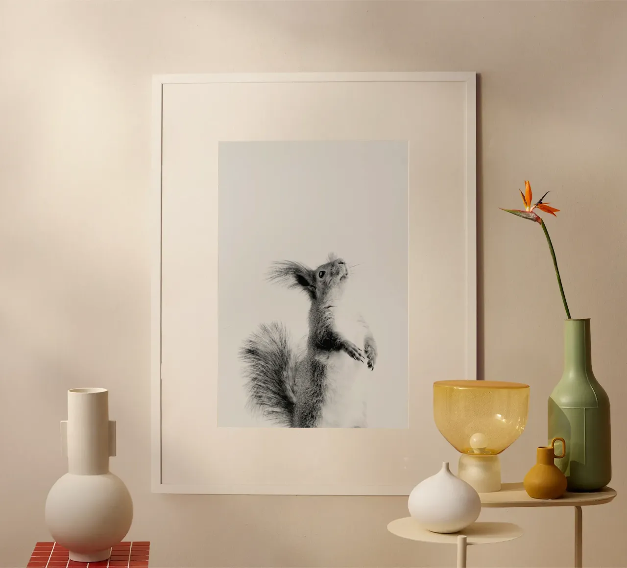 Red Squirrel III carta hahnemühle da Paws & Claws