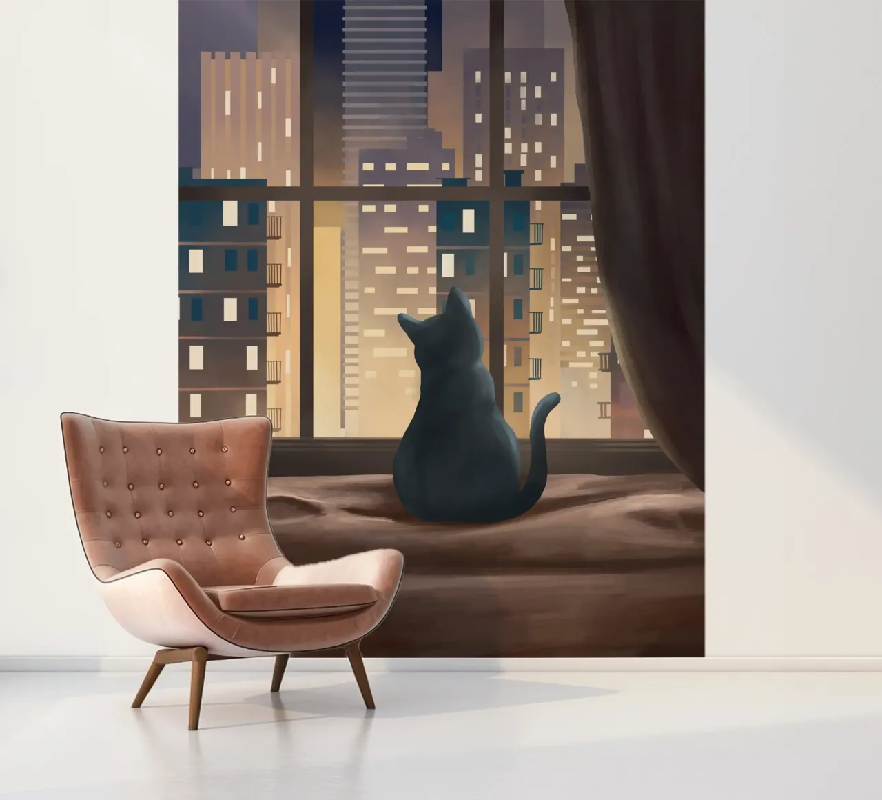 City View photo wallpaper by Flow Line