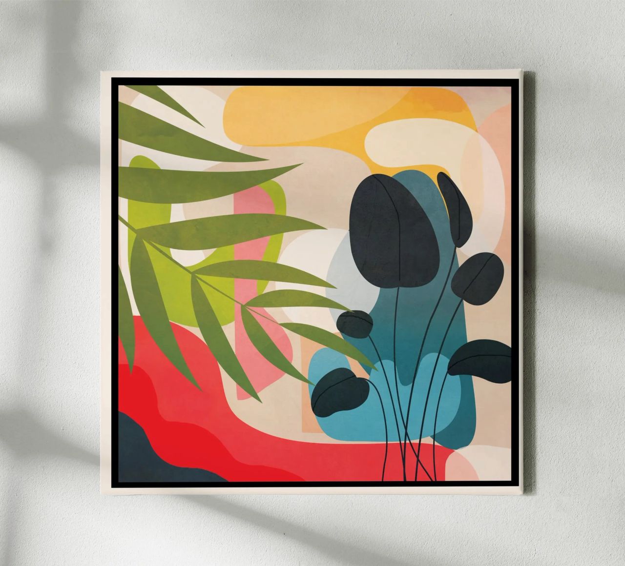 Sunrise Garden 2 Leinwand von Flow Line