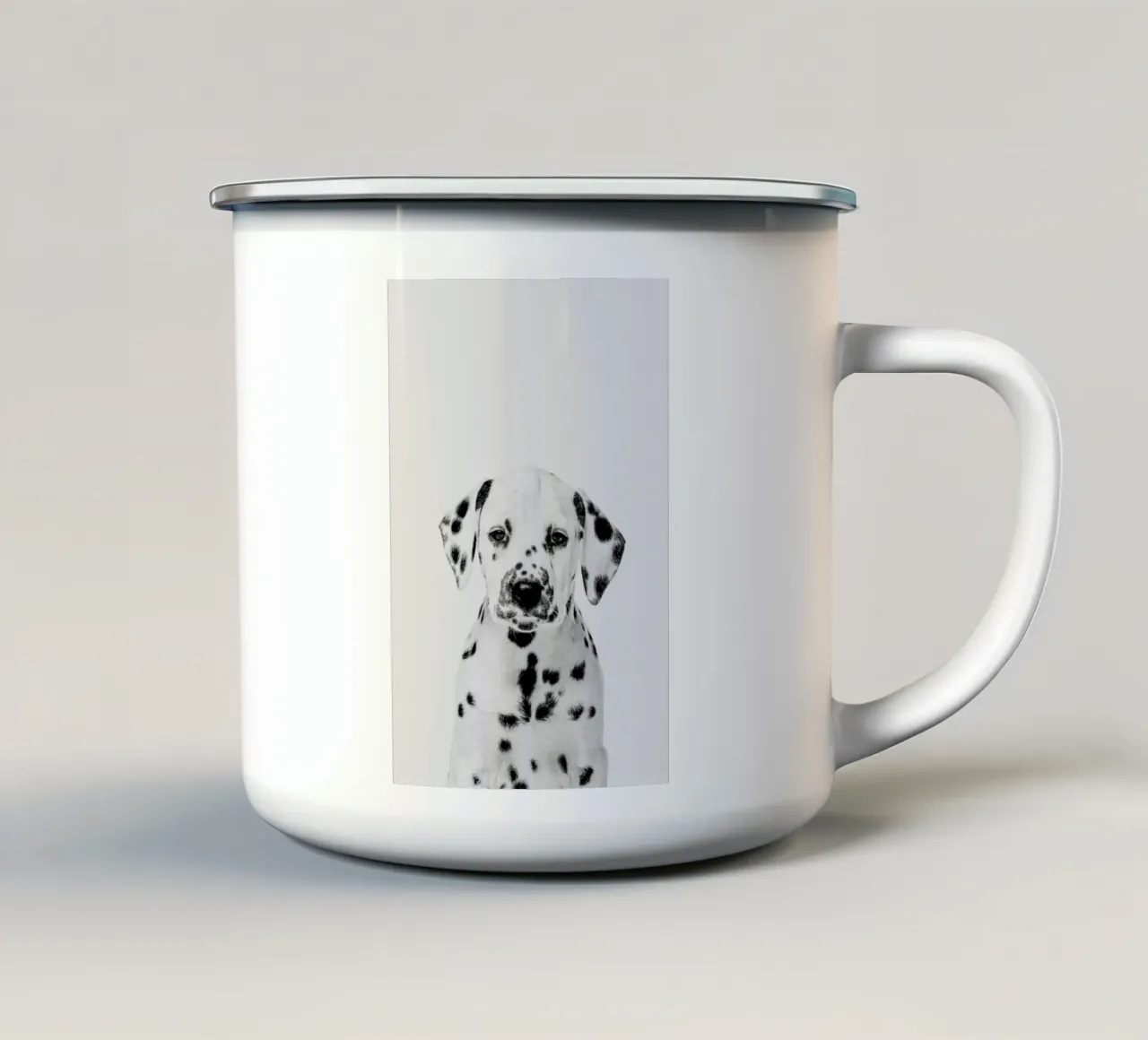 Dalmatian Puppy II tazza in smalto da Paws & Claws