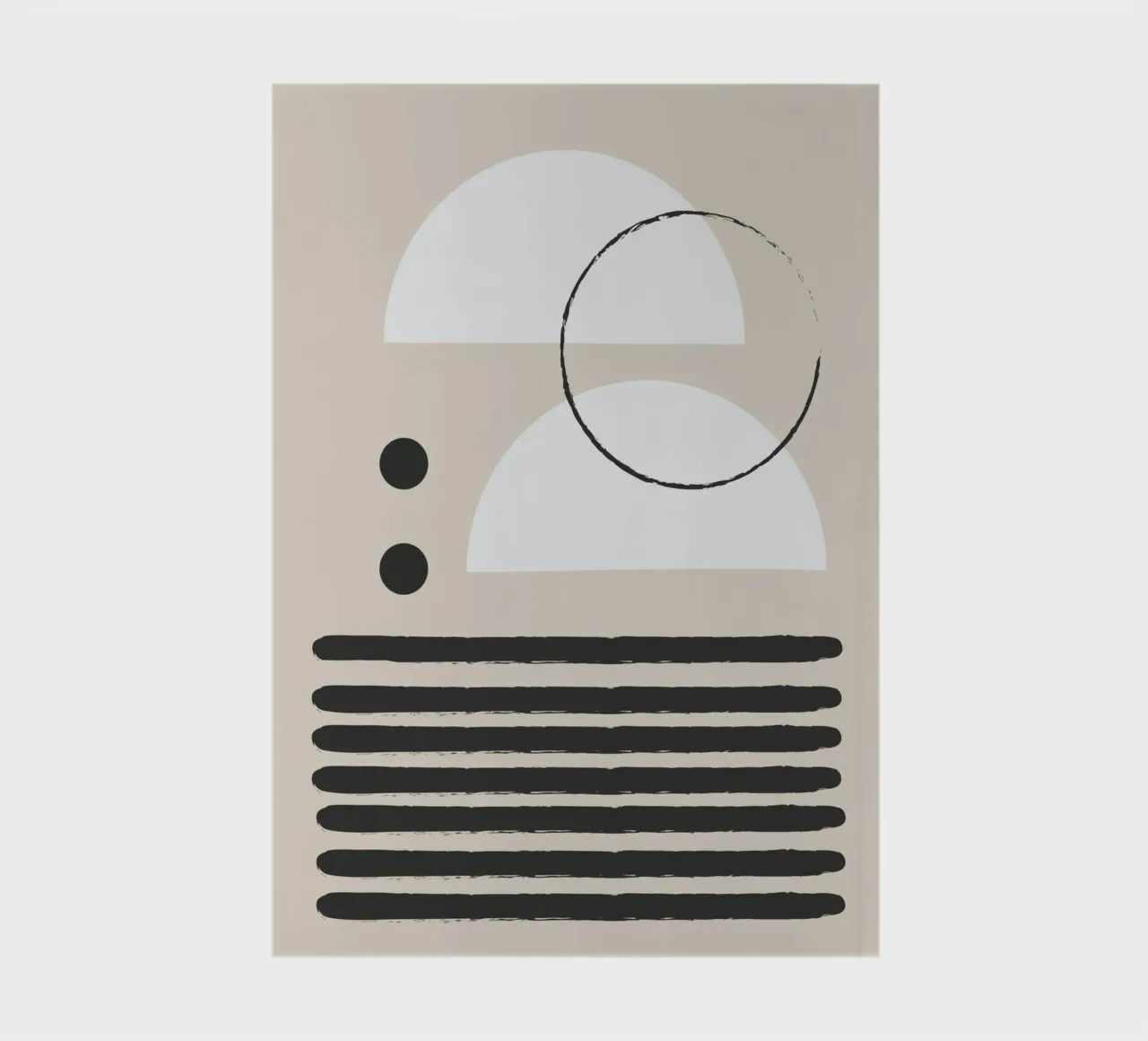 Abstract Modern Art-53 notebook by cityart