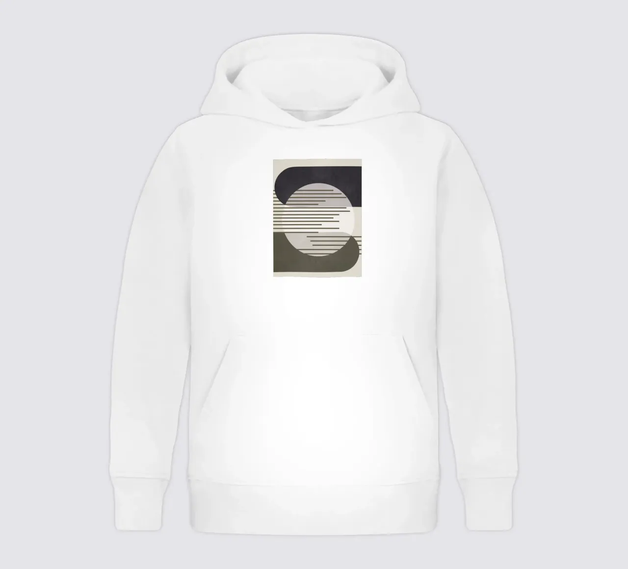 Abstract Geometric Art 54 kids hoodie by cityart