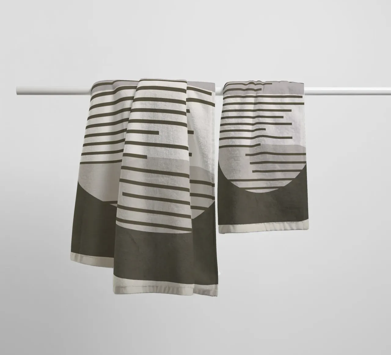 Abstract Geometric Art 54 towel by cityart