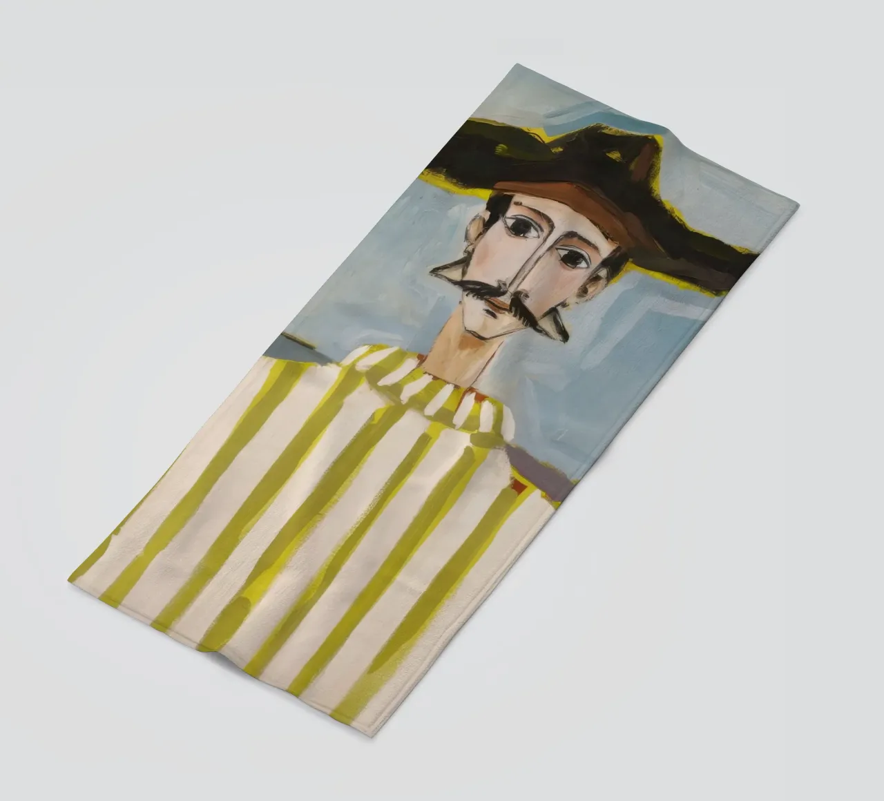 Mistero del cappello a righe telo mare da Lunar Templar