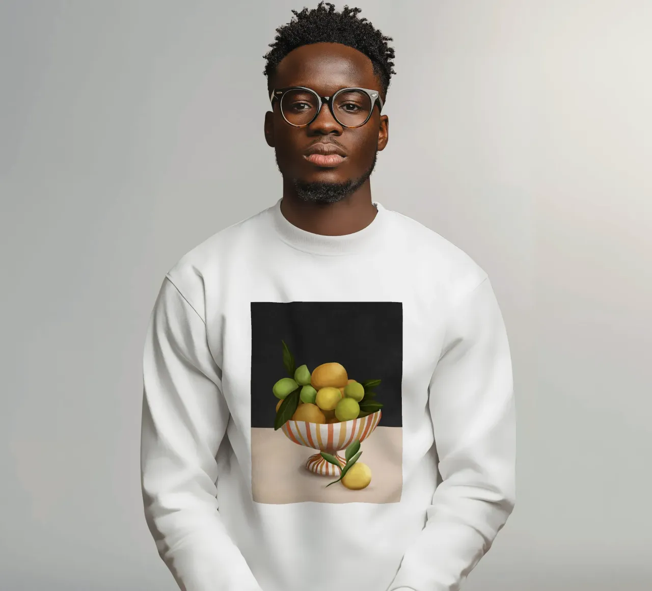 Golden Citrus 2 felpa da cityart