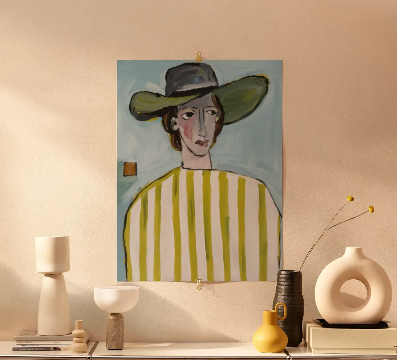 Enigma del cappello verde poster da Lunar Templar