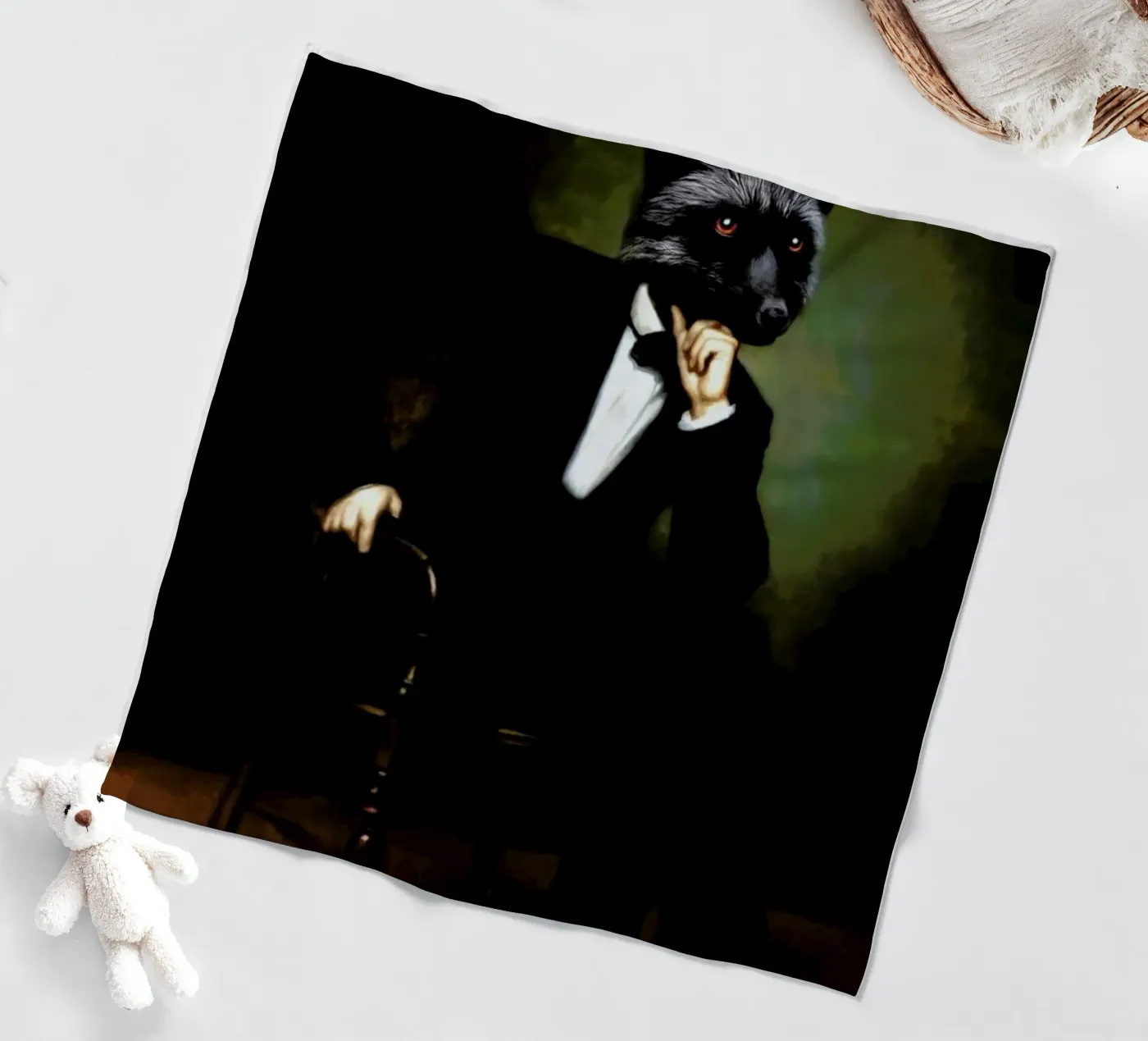 Samir fleece blanket by Tein Lucasson