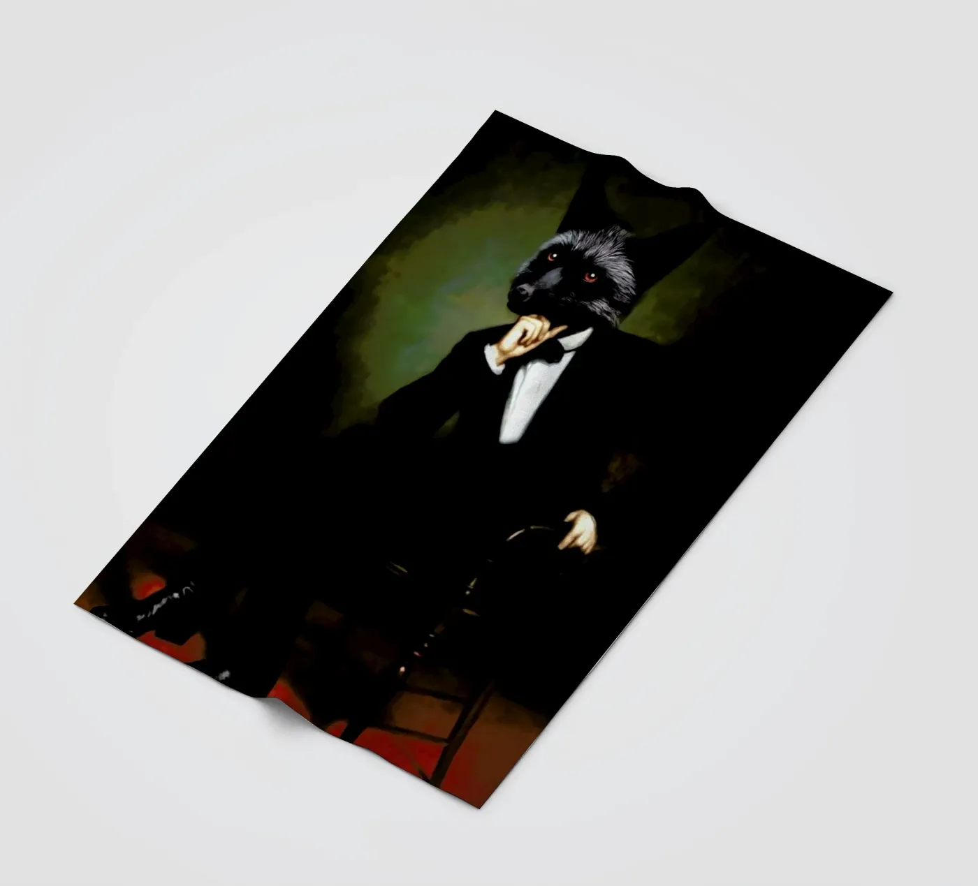 Samir fleece blanket by Tein Lucasson