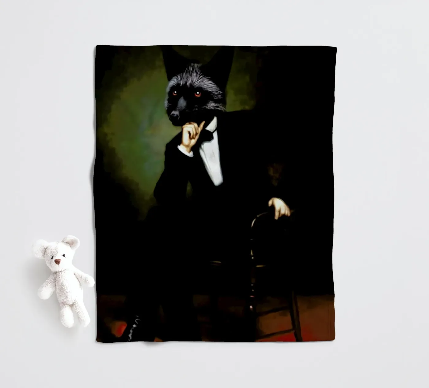 Samir fleece blanket by Tein Lucasson