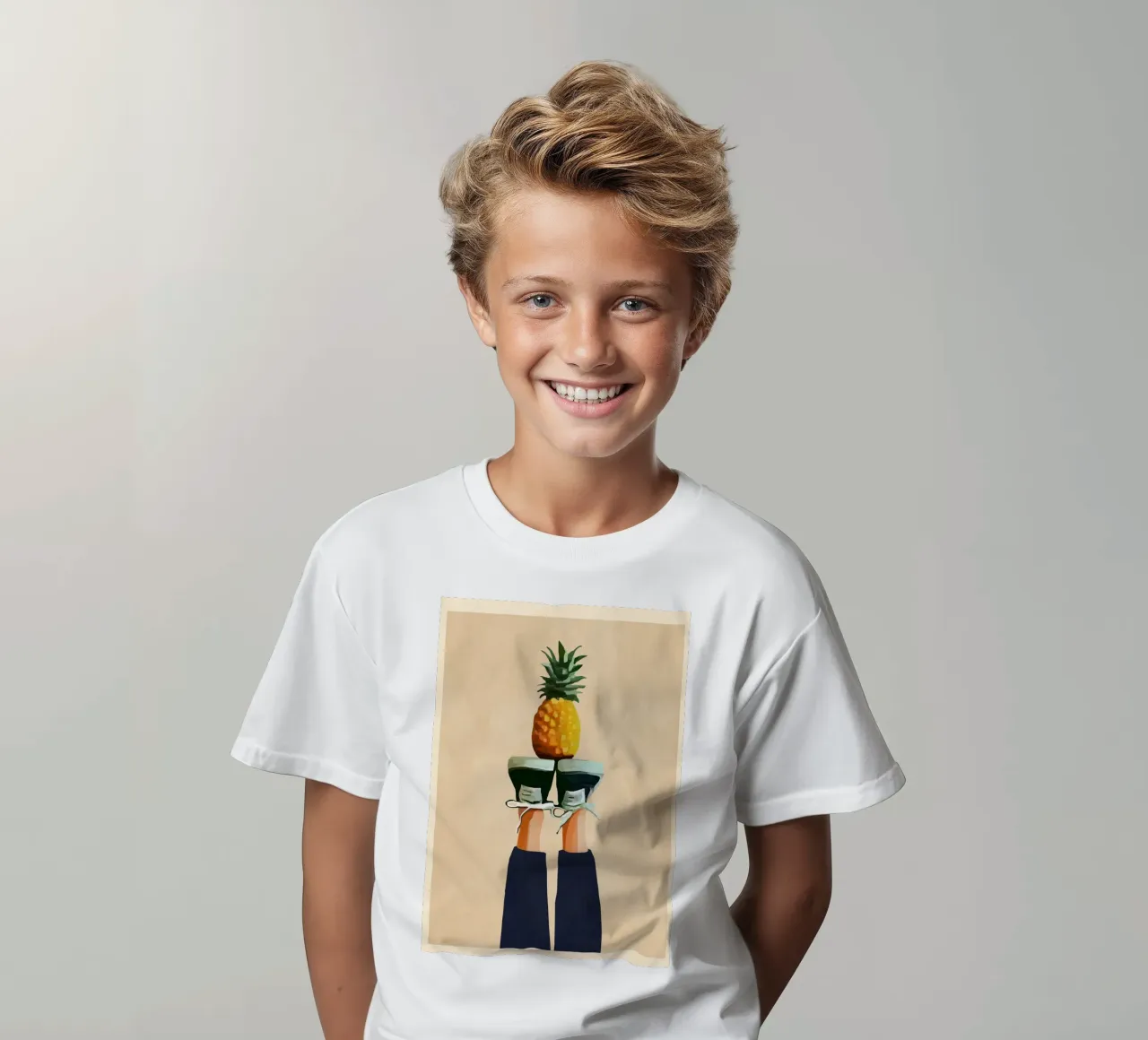 Pineapple t-shirt bambini da cityart