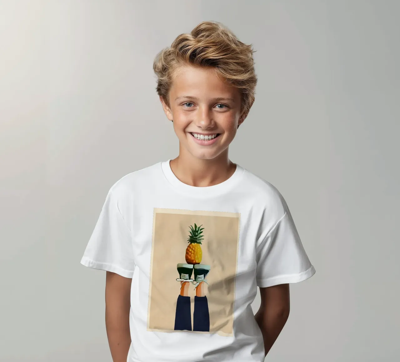 Pineapple Kinder T-Shirt von cityart