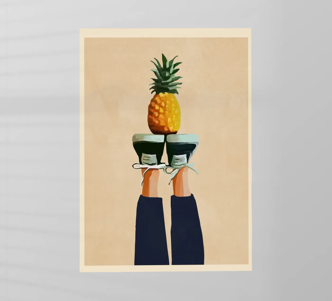 Pineapple backlit folie van cityart