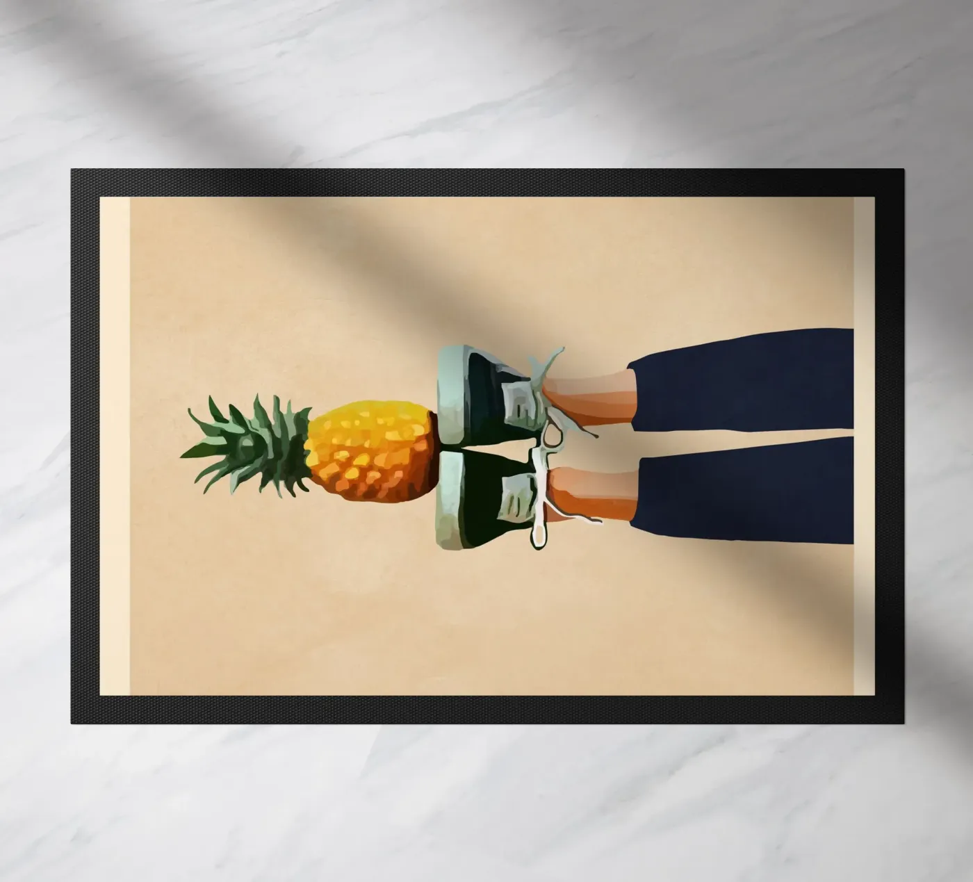 Pineapple Fußmatte von cityart