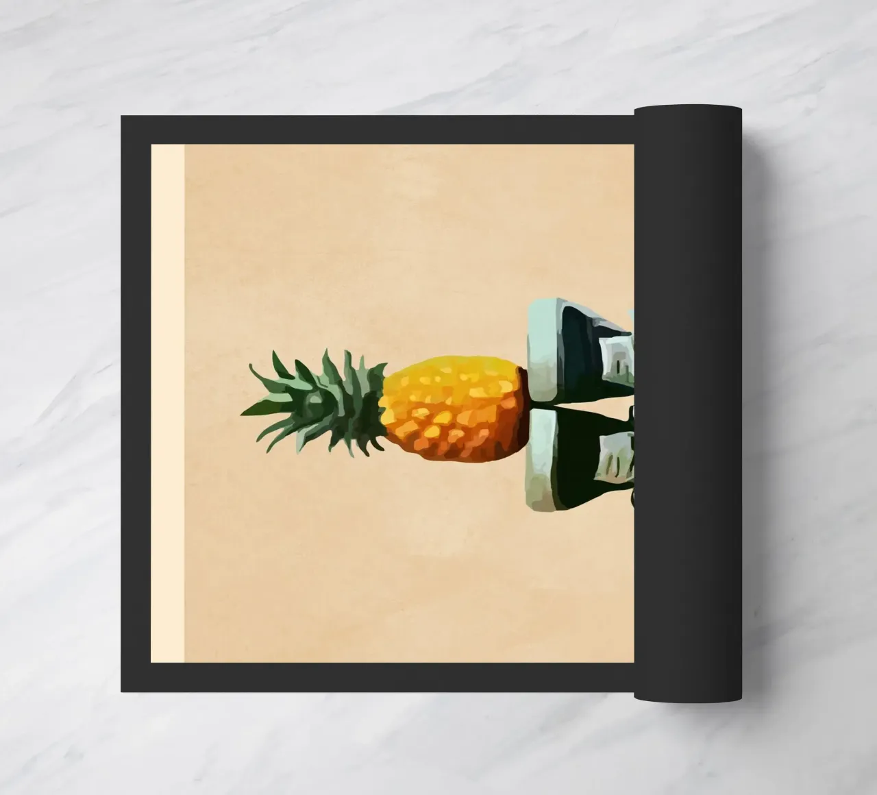 Pineapple doormat by cityart