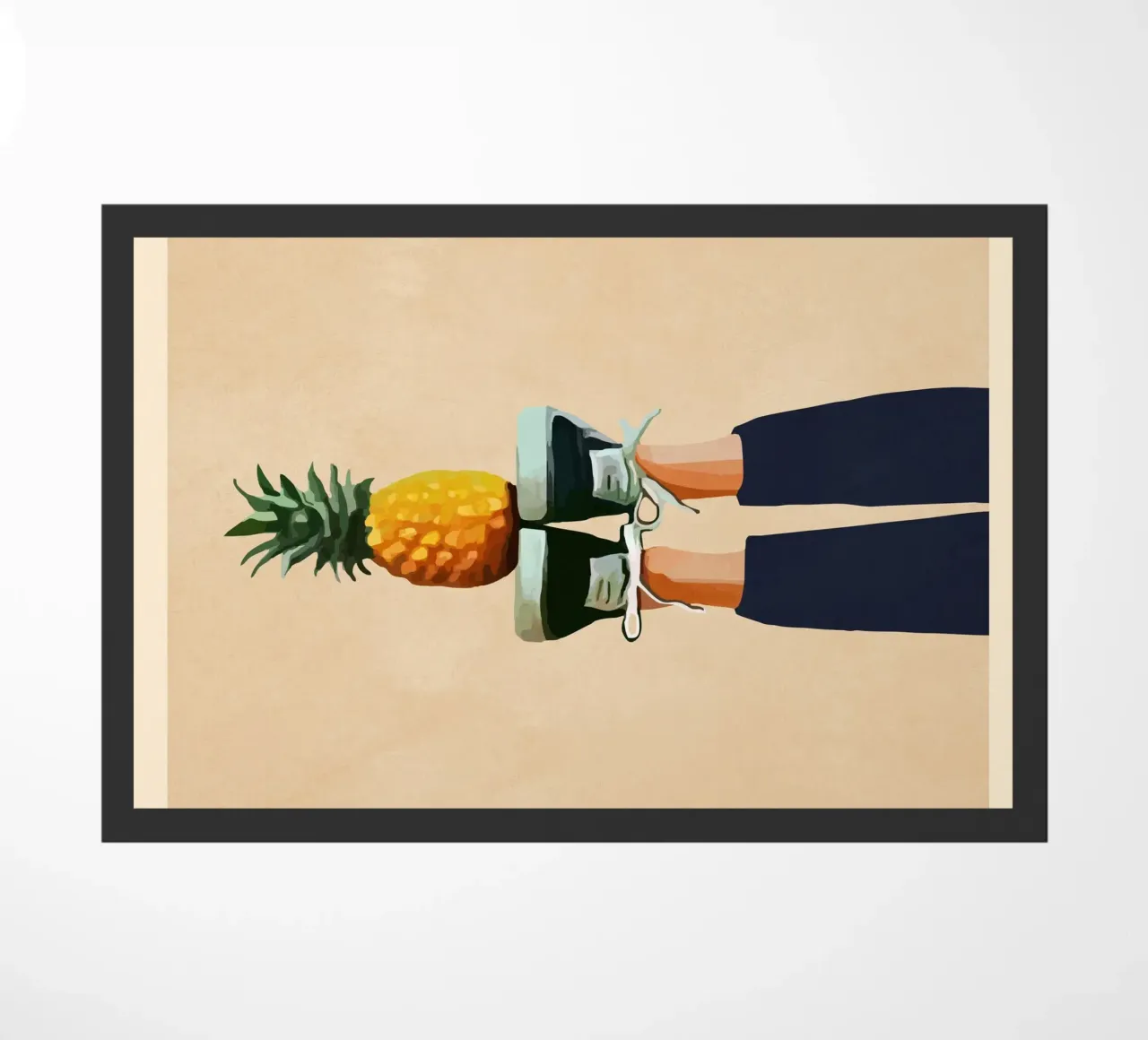 Pineapple doormat by cityart