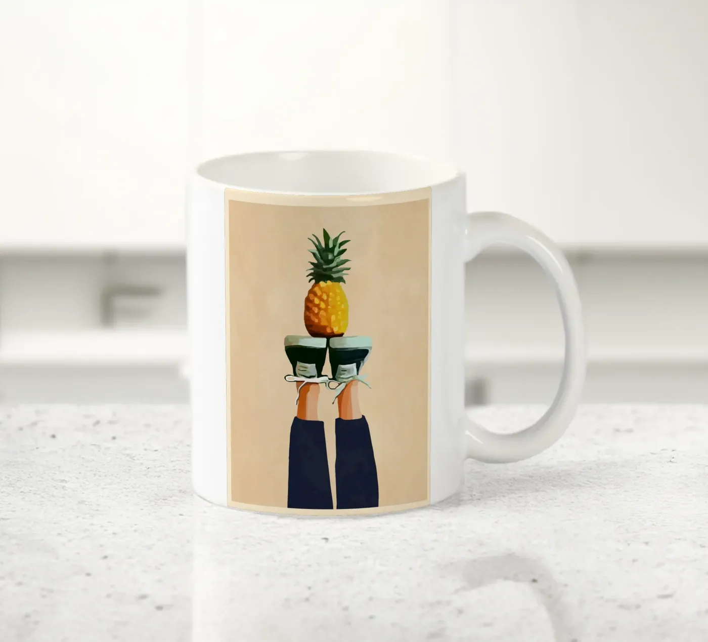 Pineapple ceramic mug by cityart