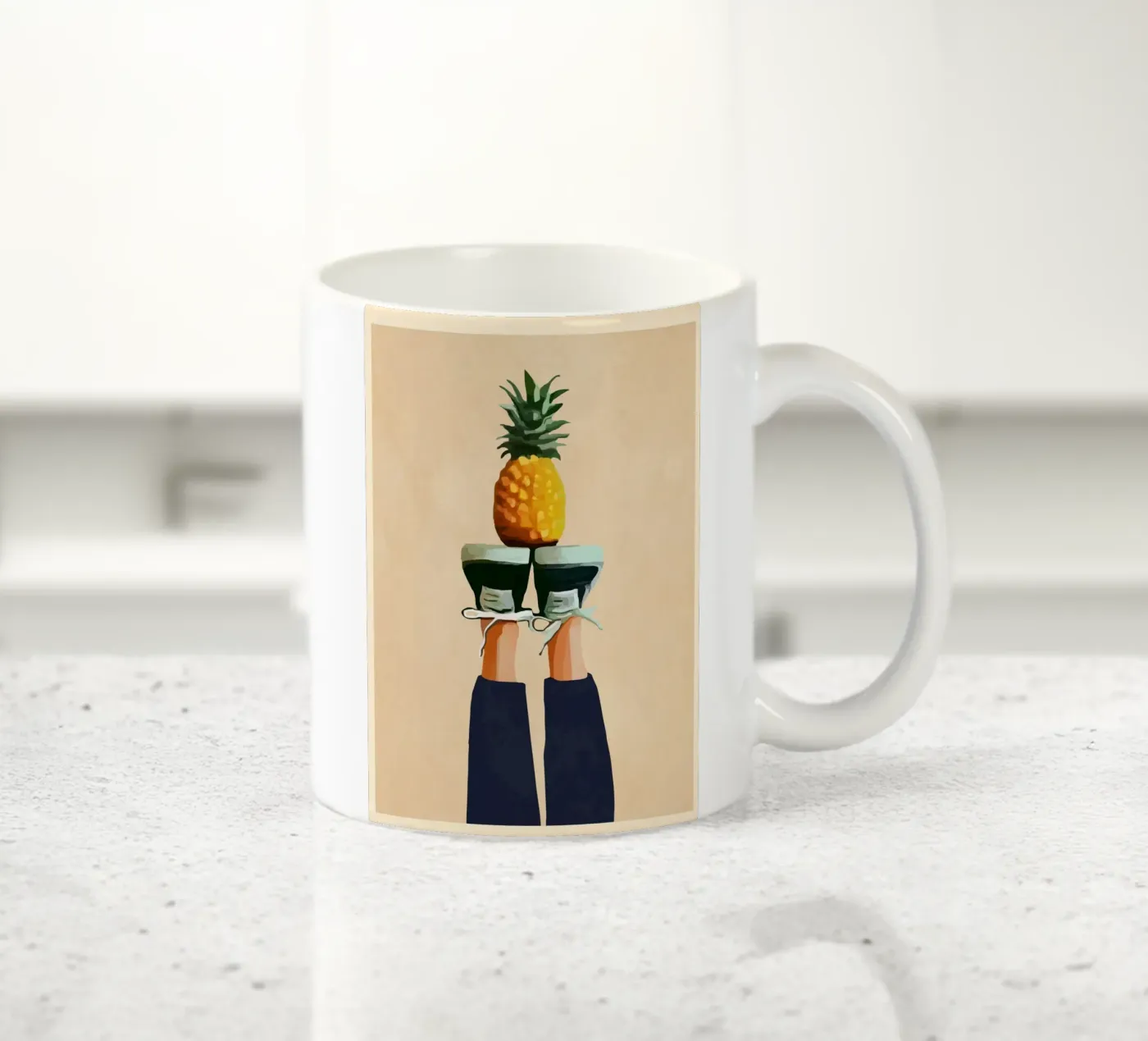 Pineapple ceramic mug by cityart