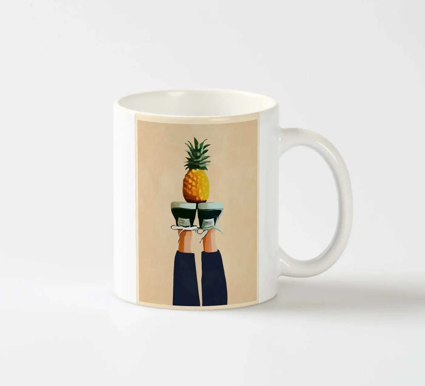 Pineapple ceramic mug by cityart