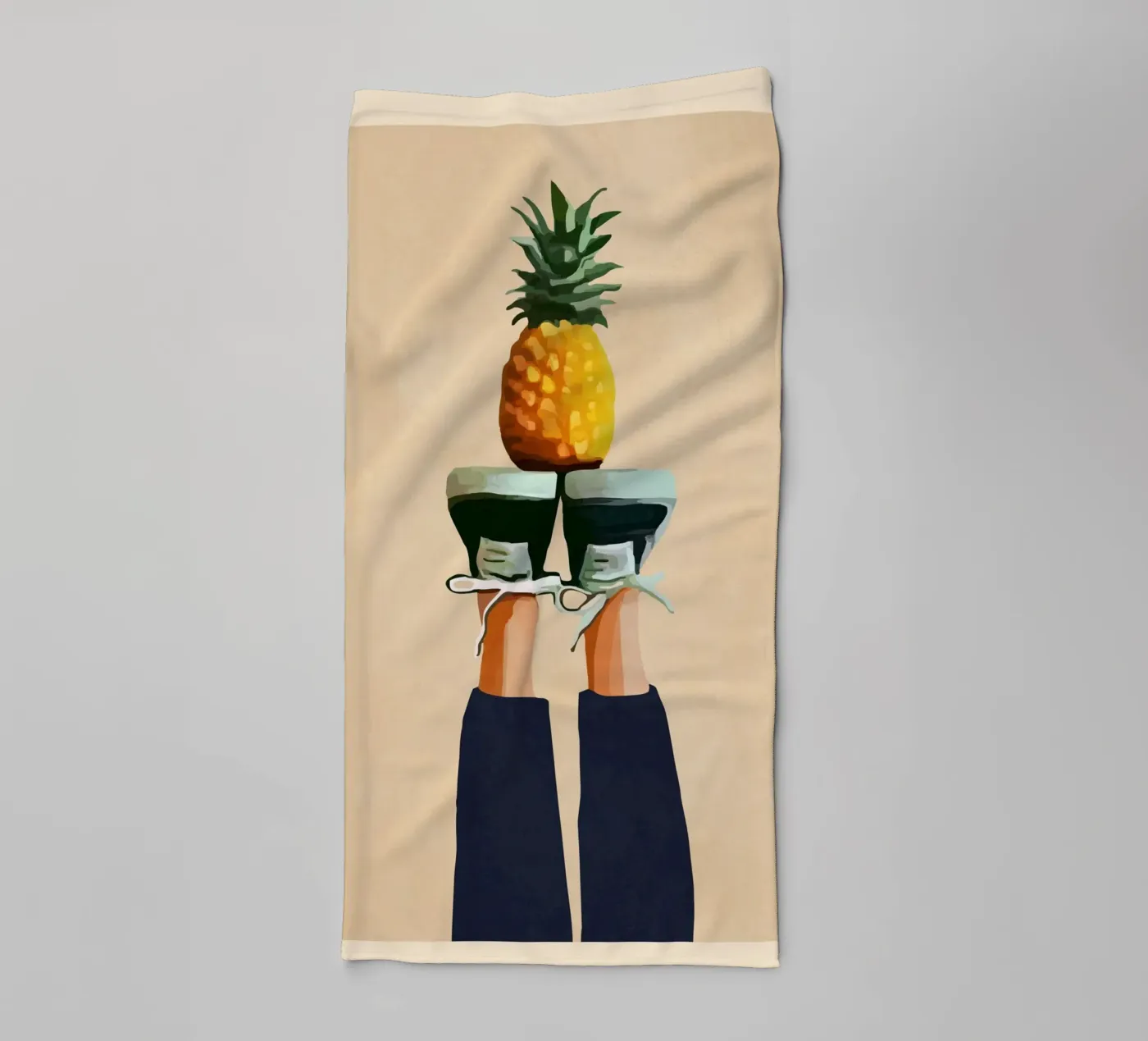Pineapple towel by cityart