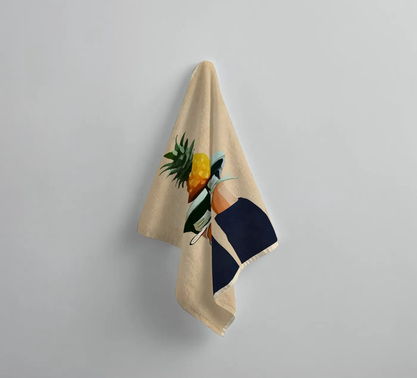 Pineapple towel by cityart