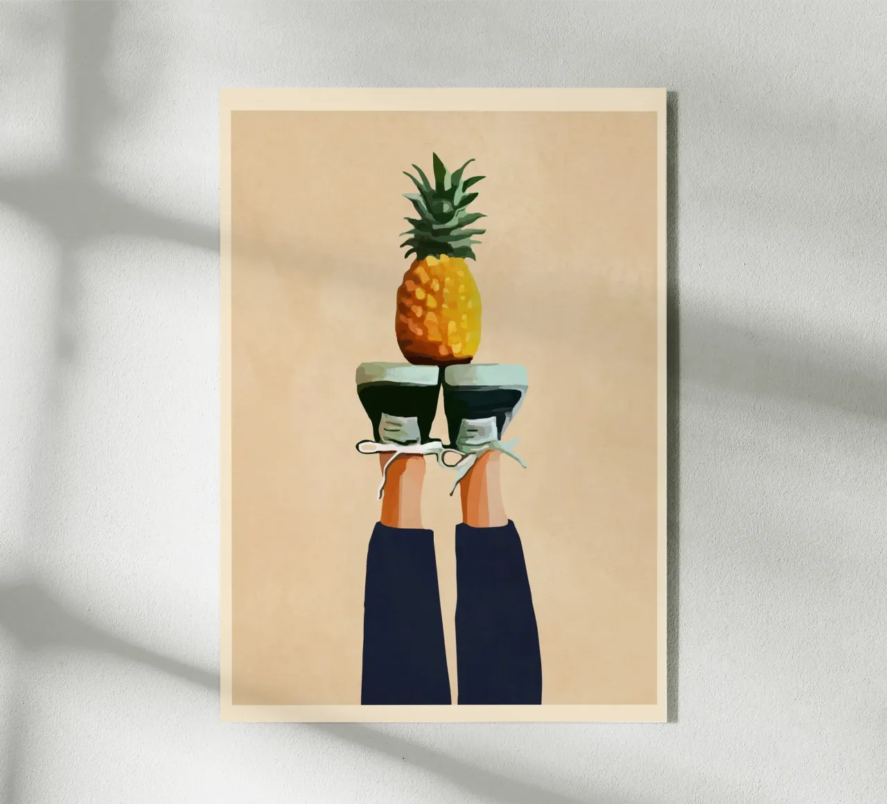 Pineapple acrylic glass by cityart