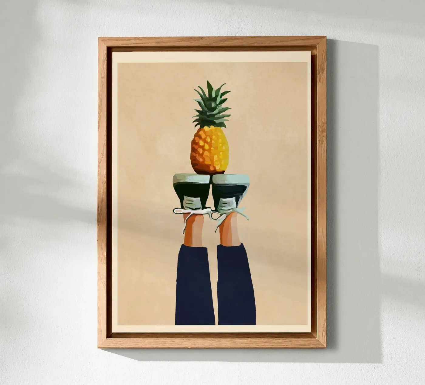 Pineapple alluminio dibond da cityart